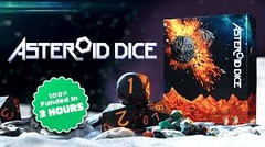 Asteroid Dice - Kickstarter Limited Edition